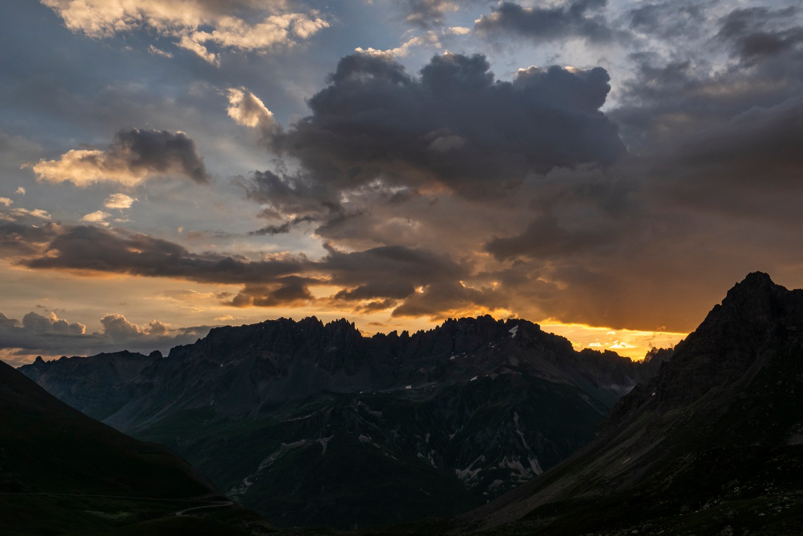 Lever de soleil samedi: lumières similaires, mais de l'autre côté! 