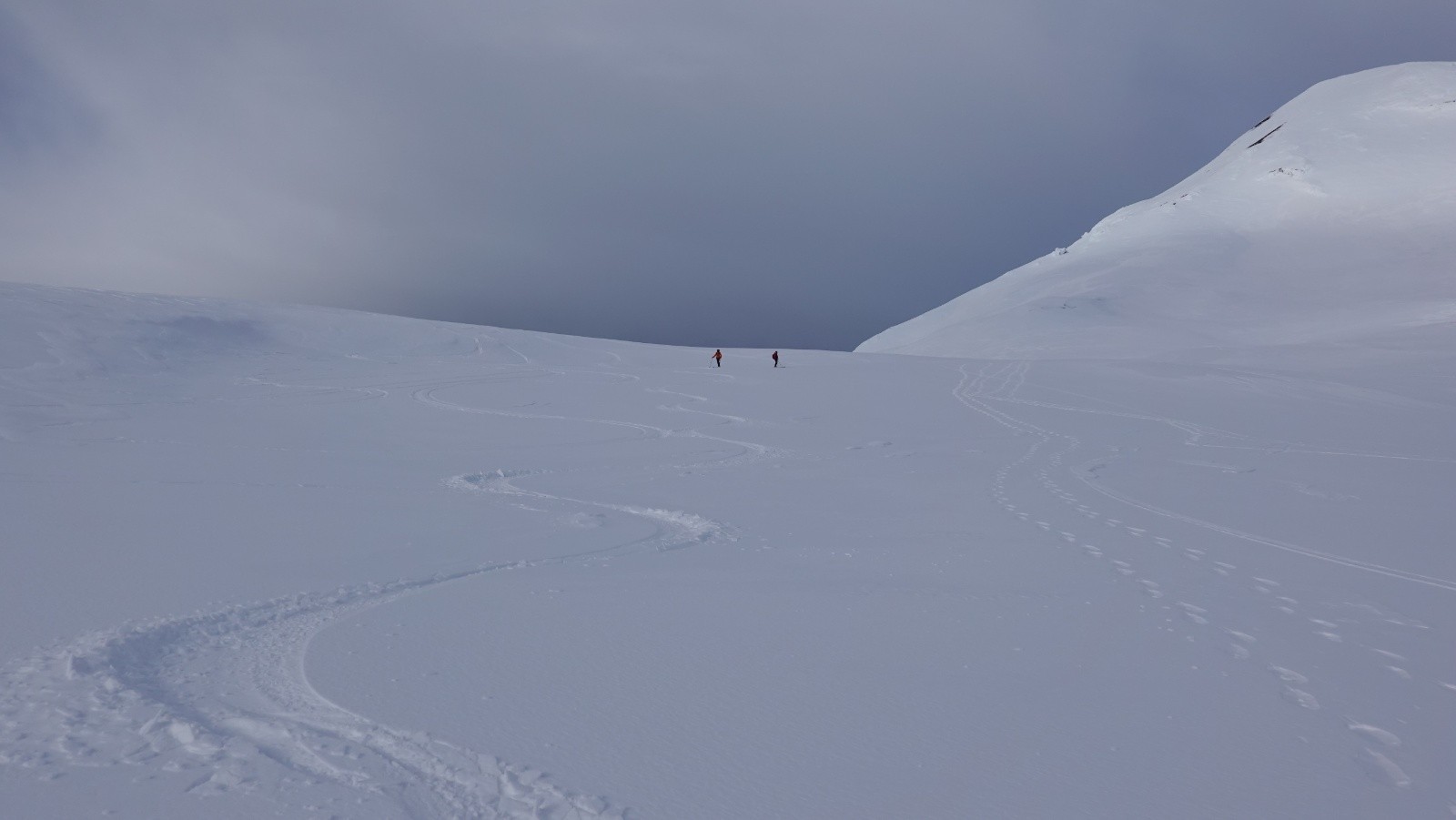 Plus bas, du bon ski aussi