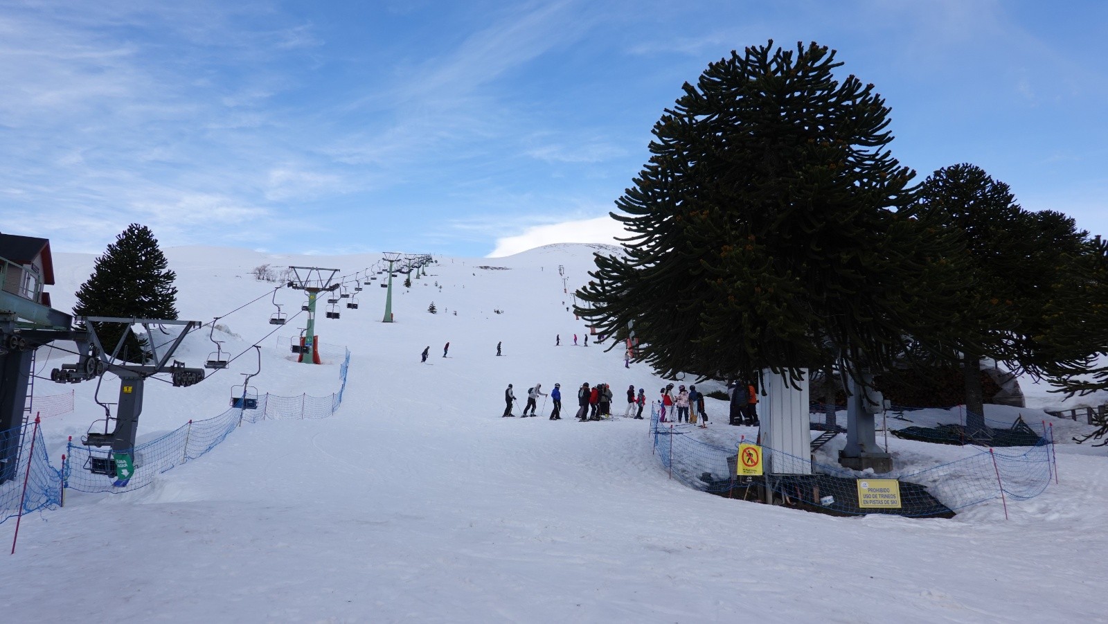 La petite station de ski des Araucarias