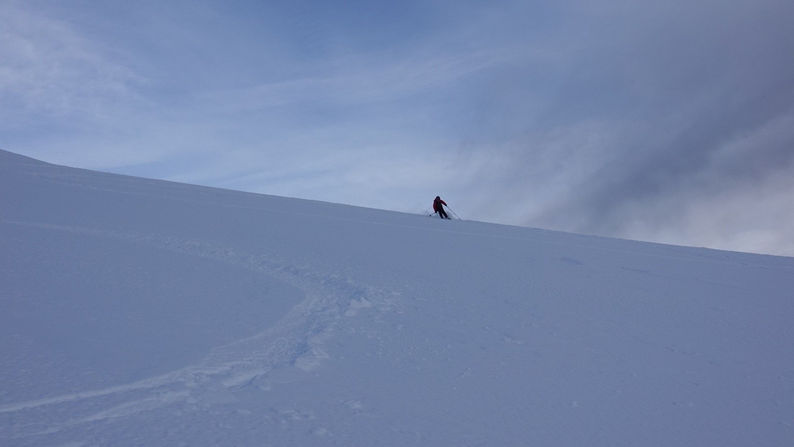 On recherche les zones de poudreuse densifiée