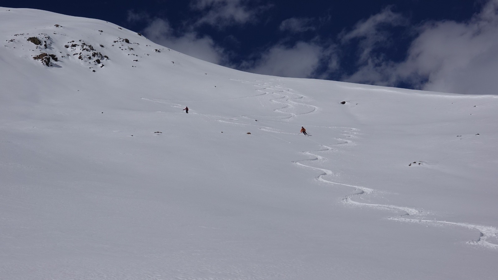 Plus bas, toujours du très bon ski