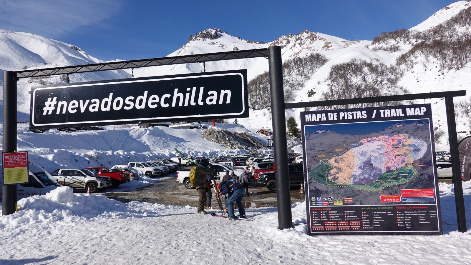 La station de Nevados de Chillan