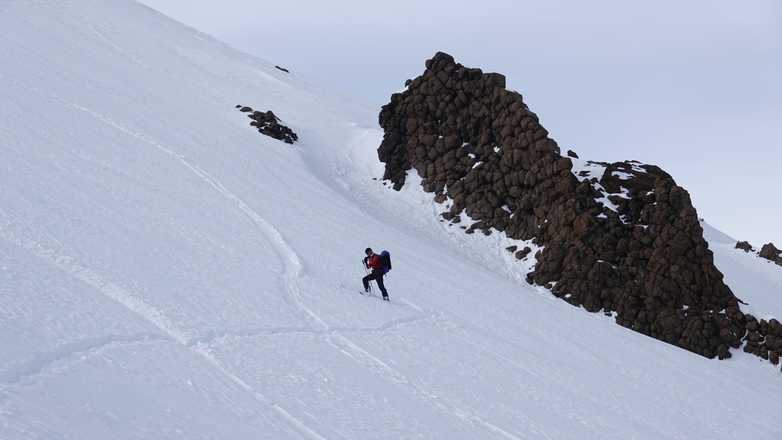 Empilement de roches volcaniques