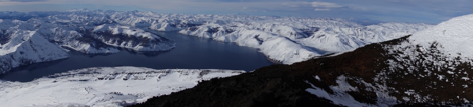 Panorama sur la Laguna de Laja