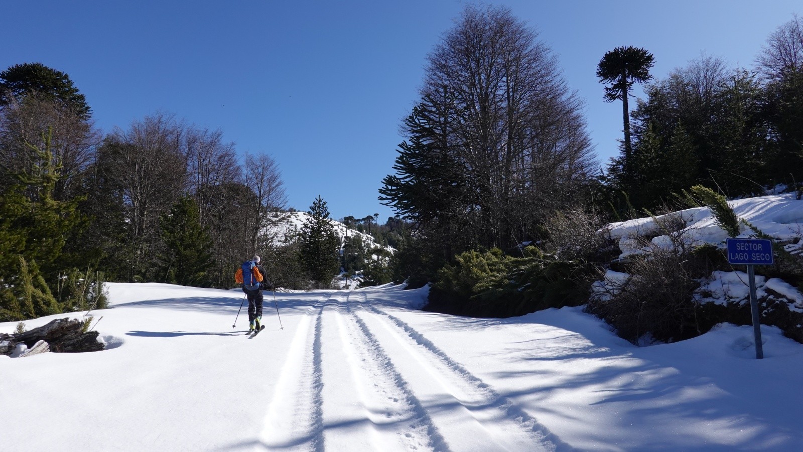 Peu avant le Lago Seco