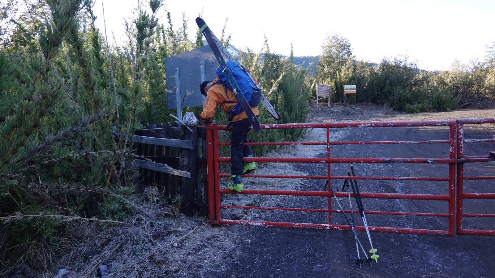 Passage du premier porton privatisé