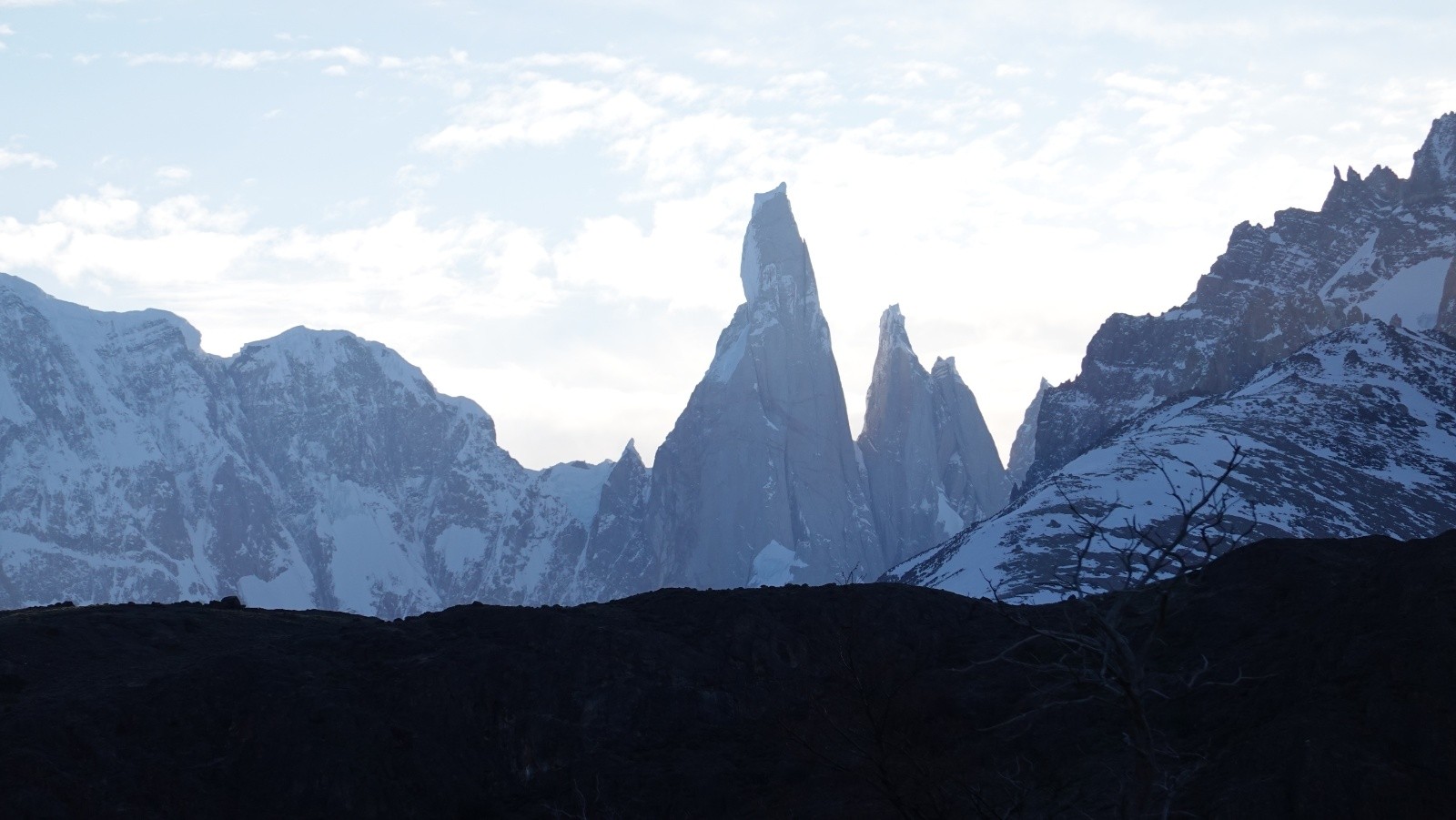 Cerro Torre au coucher du soleil