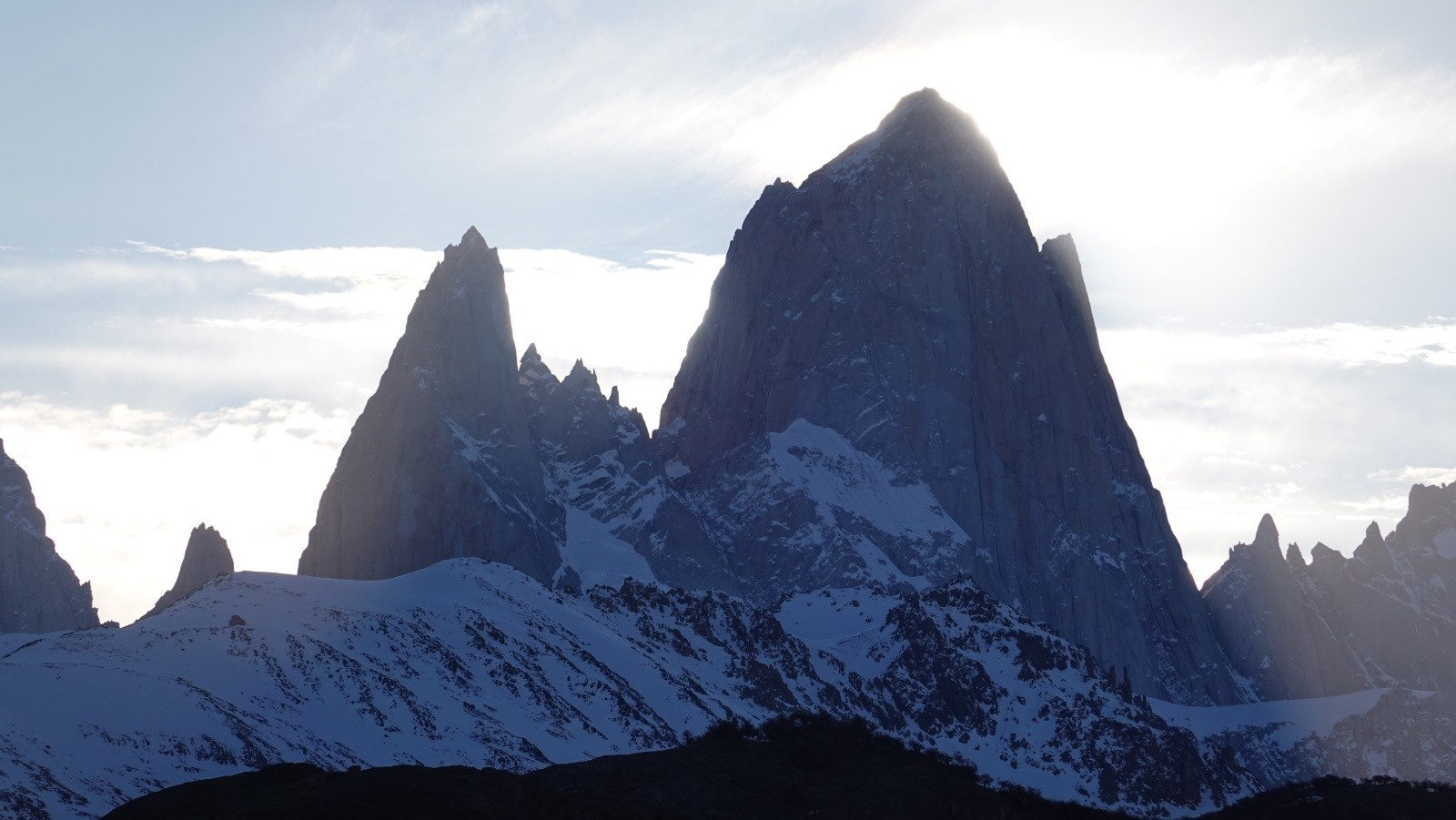 Fitz Roy au coucher du soleil