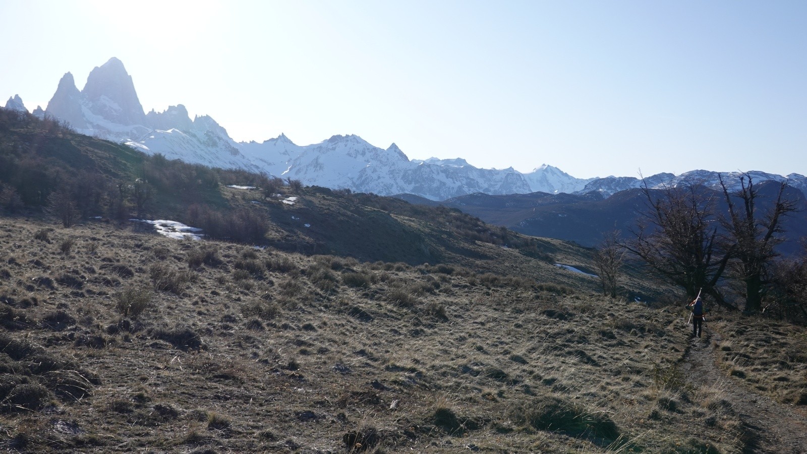 Sur le chemin du retour vers El Chalten