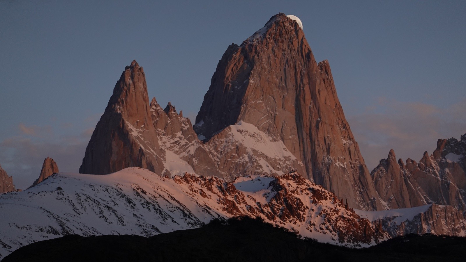 Lever de soleil sur le Cerro Fitz Roy