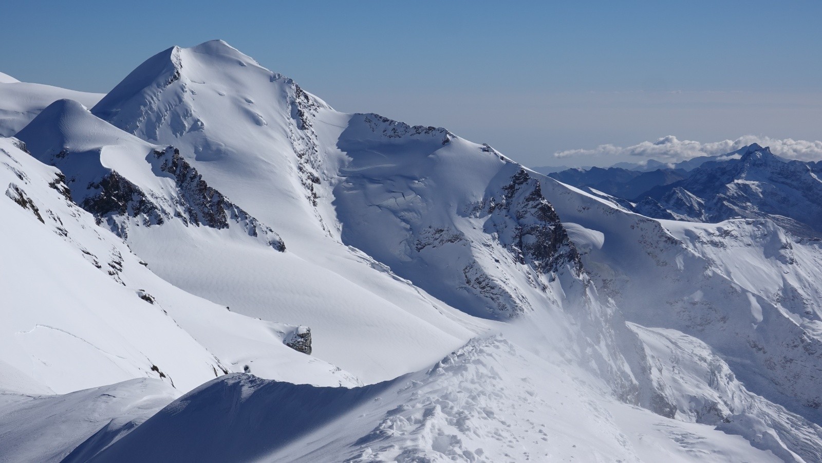 Panorama au téléobjectif sur Pollux et Castore