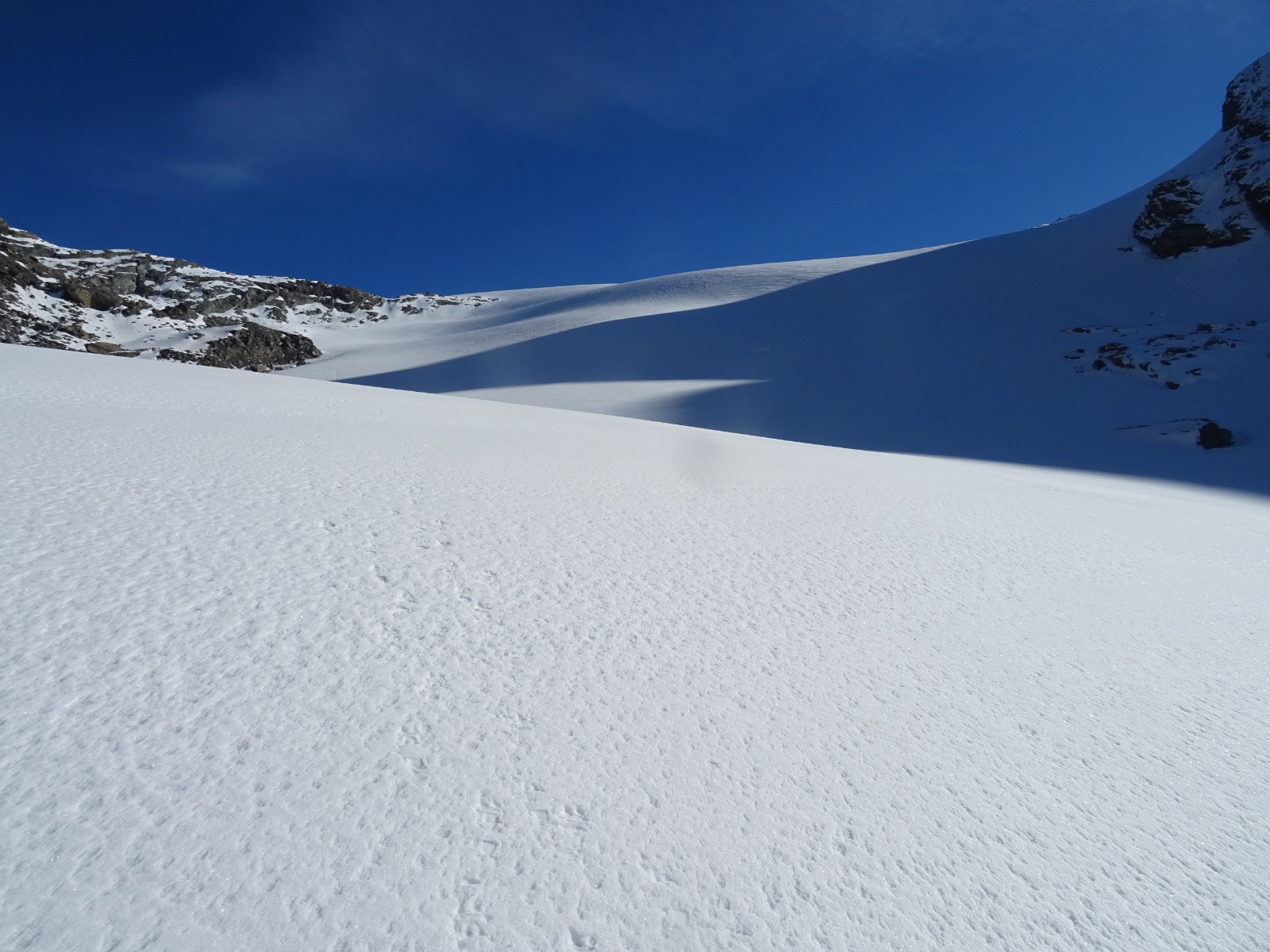 Le glacier bien lisse