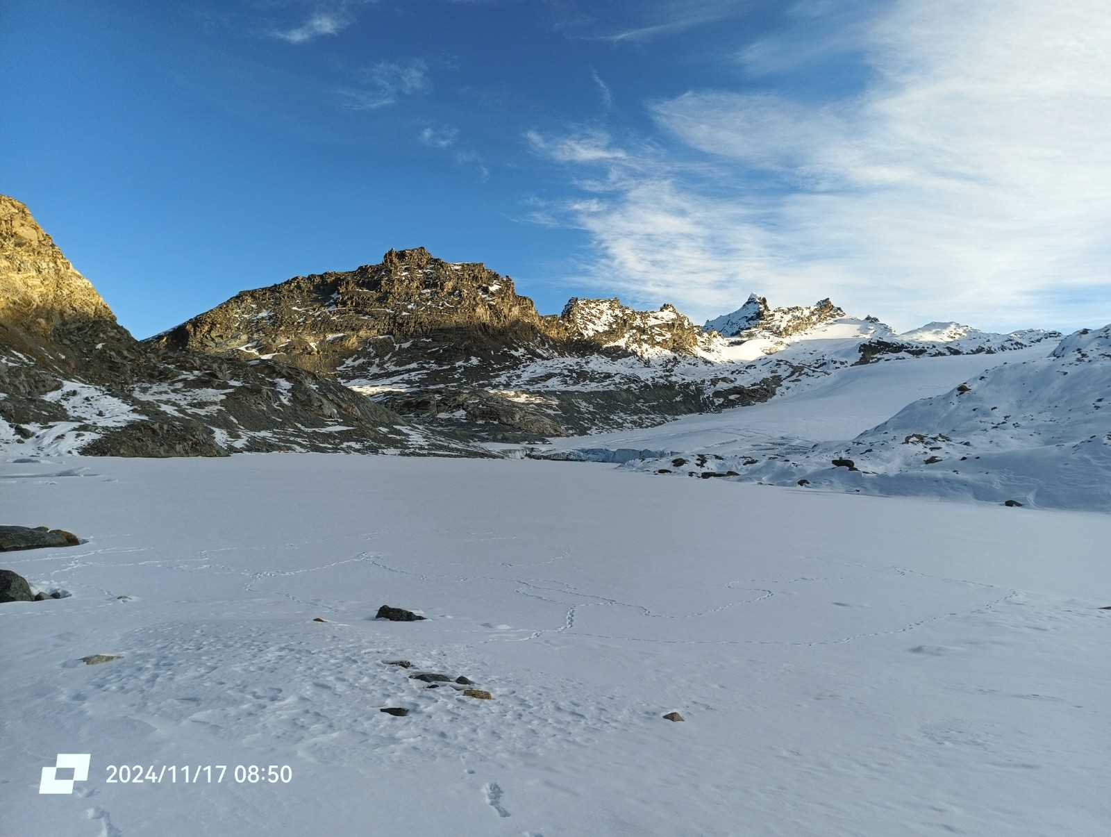 Le lac glacière... gelé 