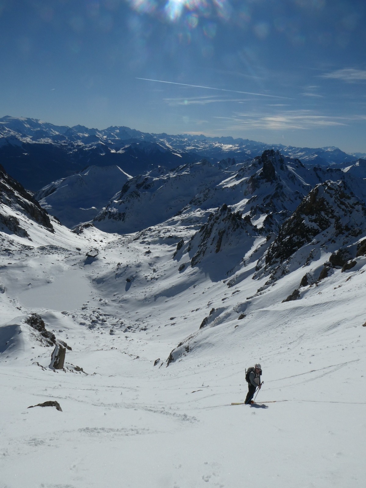  Chaude montée à la pointe de Presset 