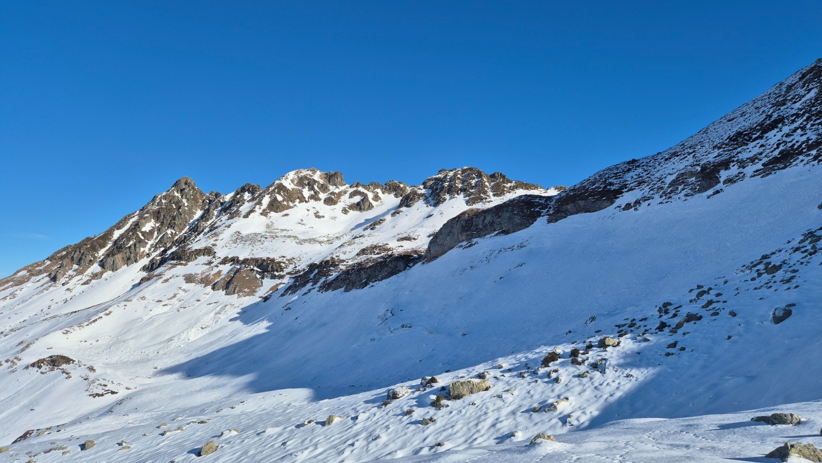 Je passe sous le col de la fenetre