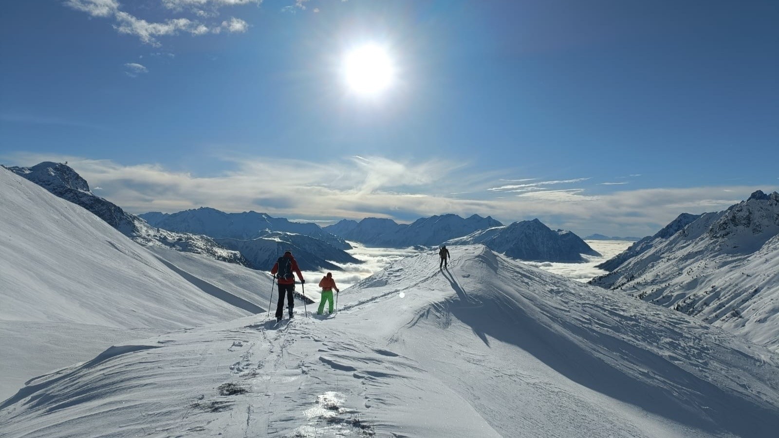  Petite remontée au dessus du col 