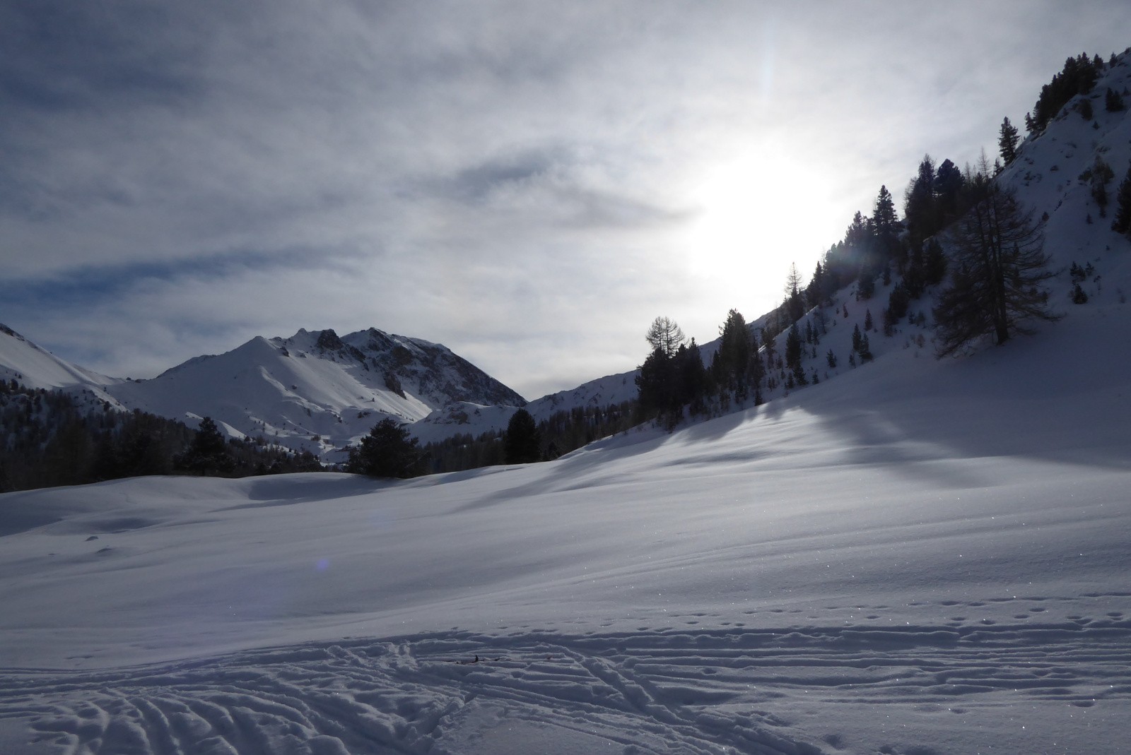 vers le Col des OURDEIS  