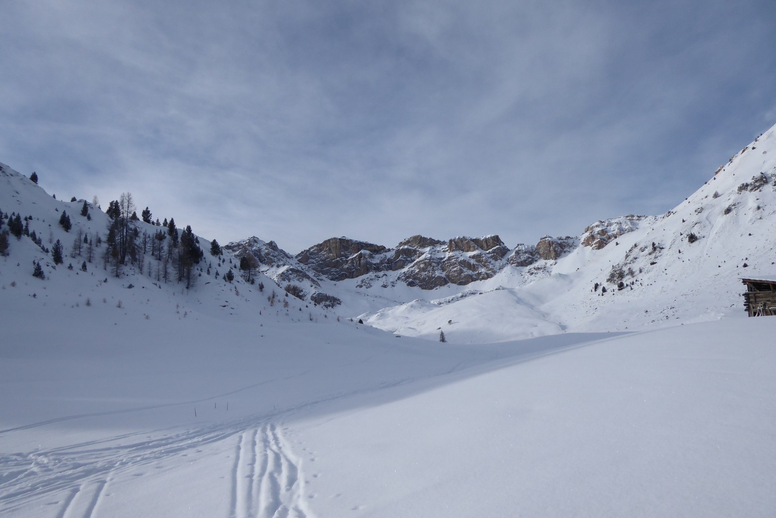  le replat des Chalets de l'Izoerd