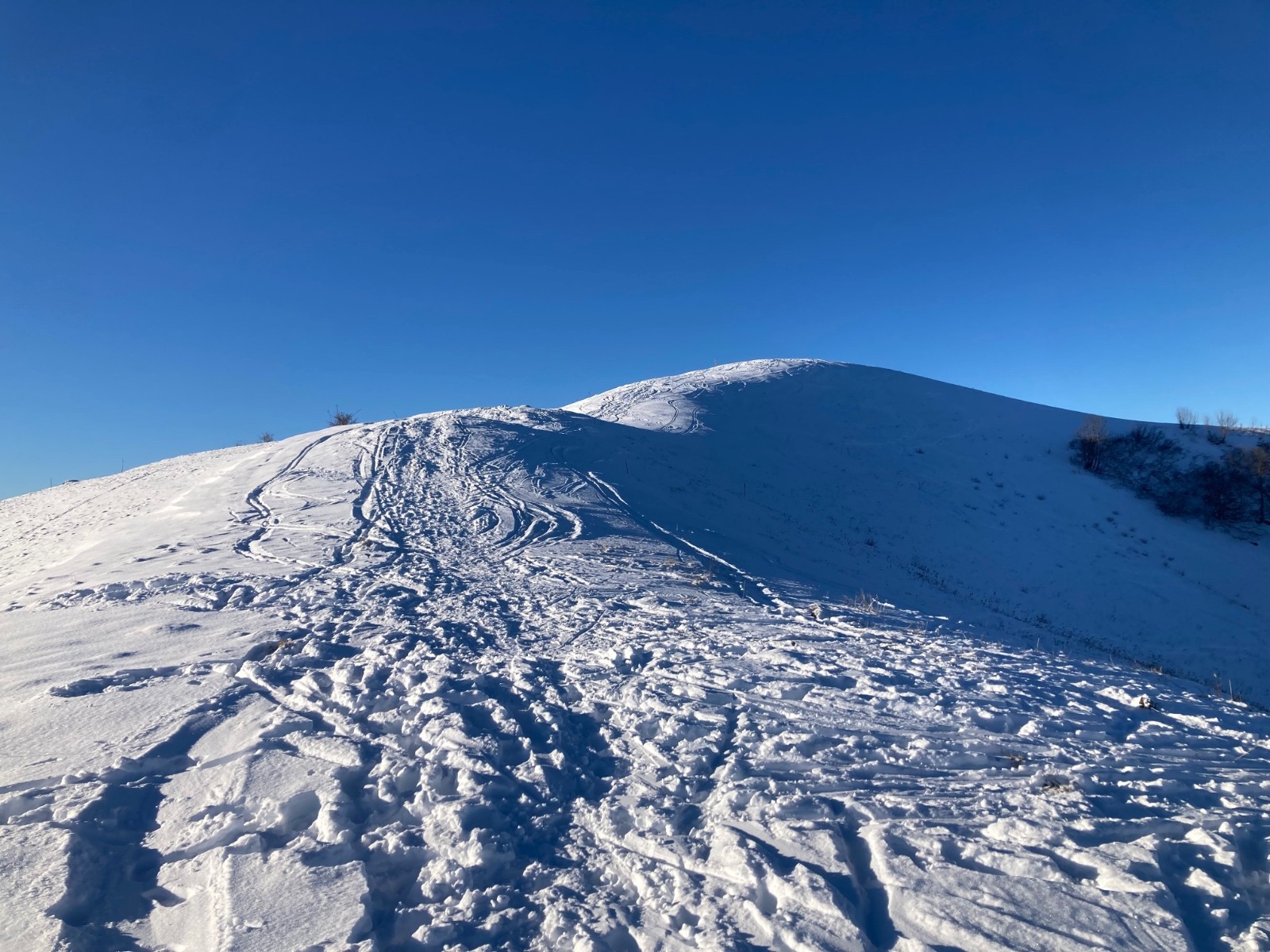  Vue sur le sommet du Petit Sulens