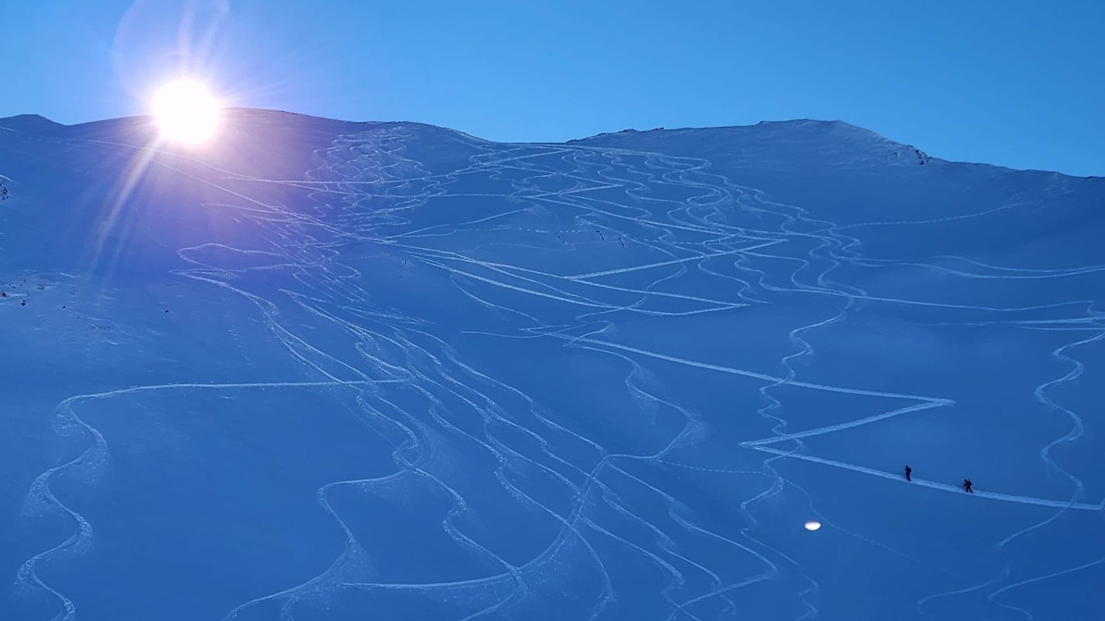 En montant après le col 