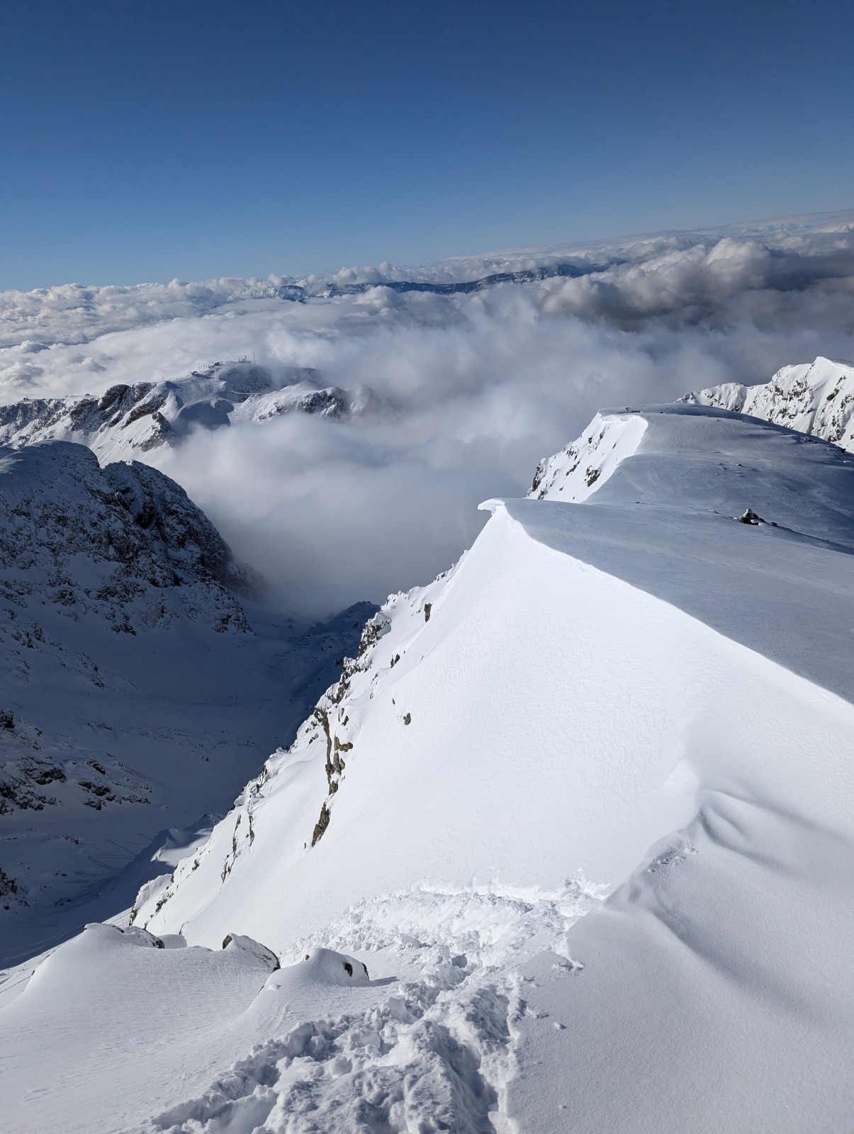 L'entrée du premier couloir