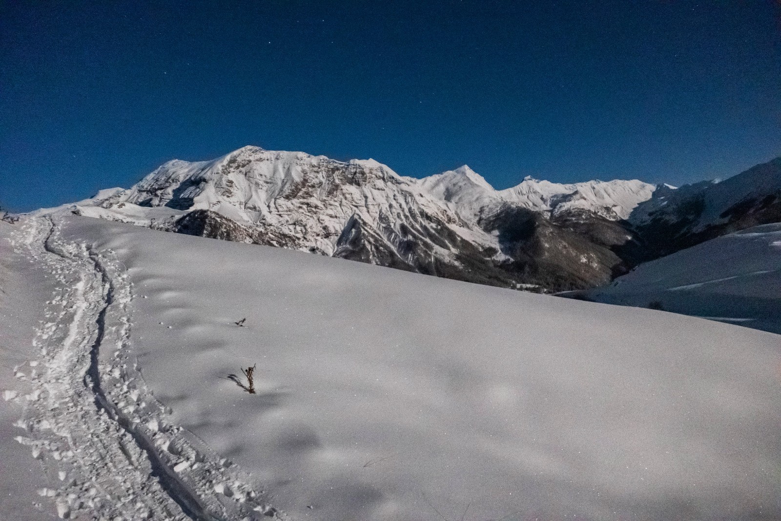 Itinéraire ski rando estaris