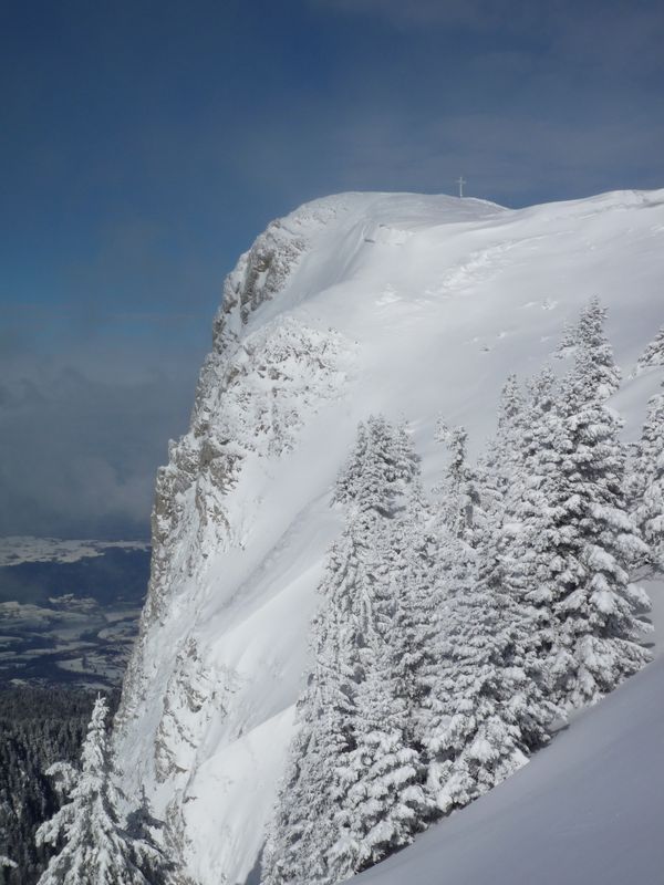 Sommet du Petit Som : Vue sympa sur le sommet