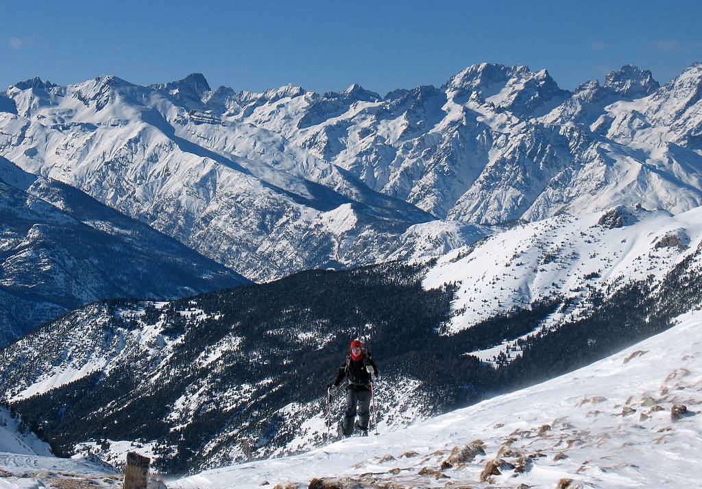 Arrivée au col St Antoine