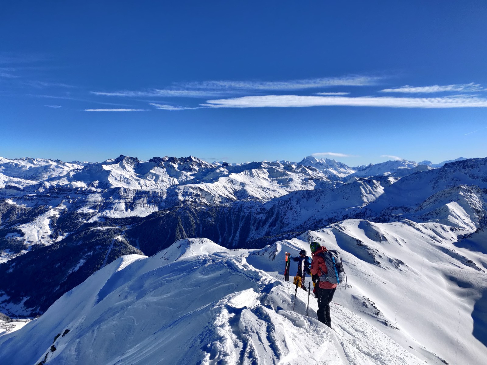 Dépeautage sur la crête 