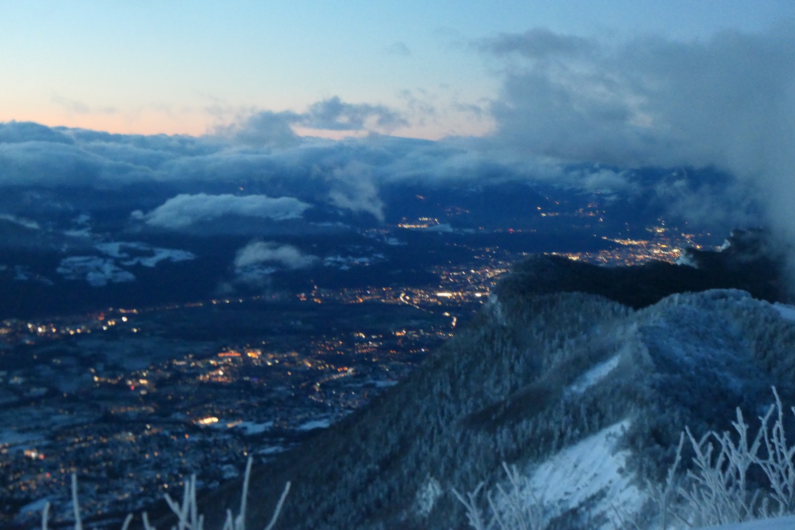 Le Grésivaudan et la crête du Charvet