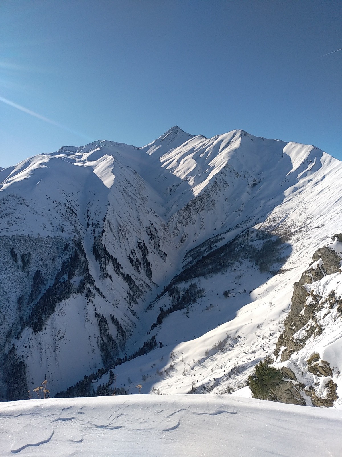 Cime des torches (ça donne envie de continuer jusqu'à la haut par les crêtes 