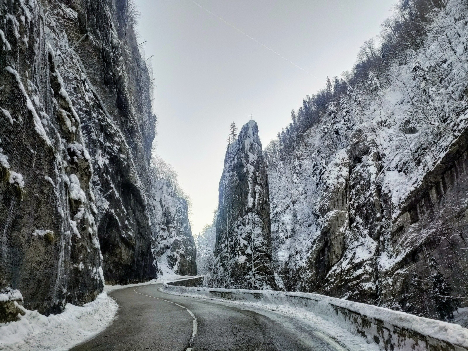  Entrée au cœur du massif de la Chartreuse. 