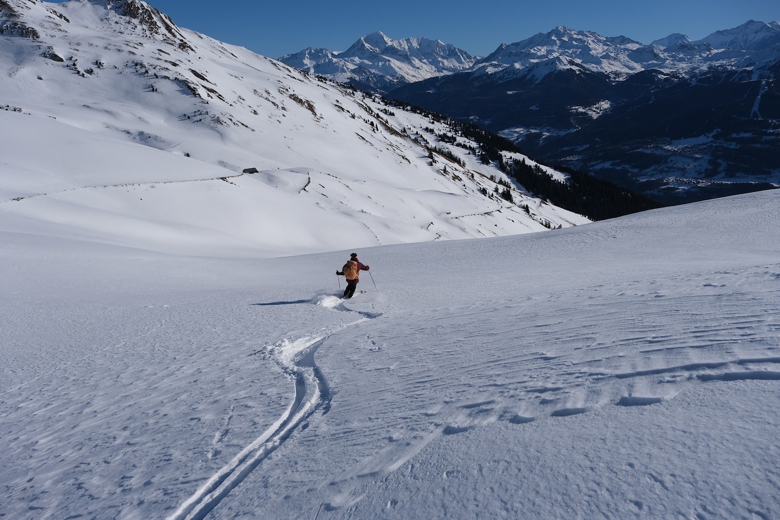 De très bonne conditions jusque vers 1800 m. 