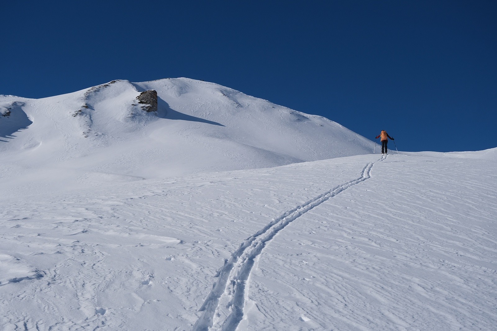 La crête  reliant le Col du Vâ à la Croix de la Bagnaz. 