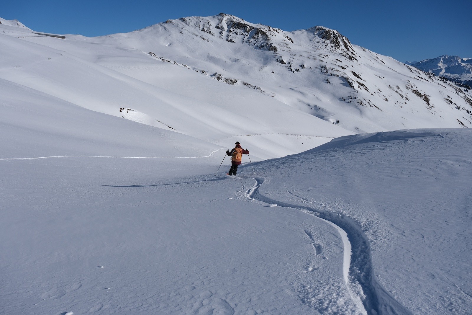 Face à la Pointe du Col. 