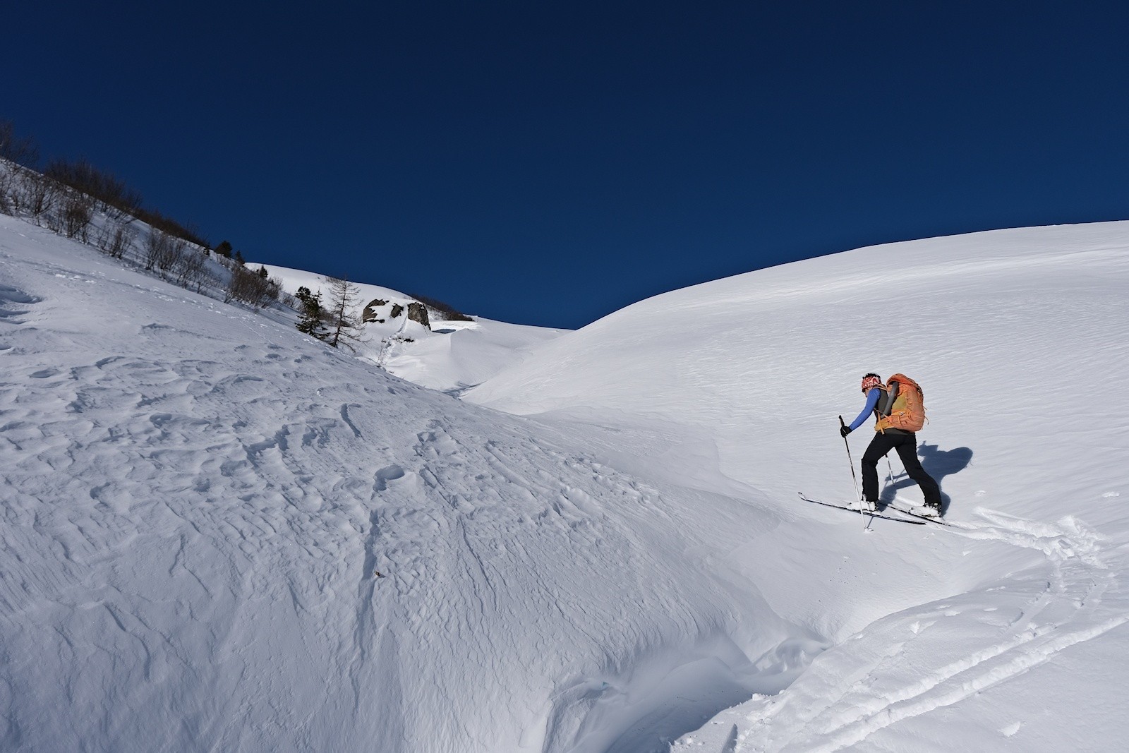 Le vallon du Nant Agot. 