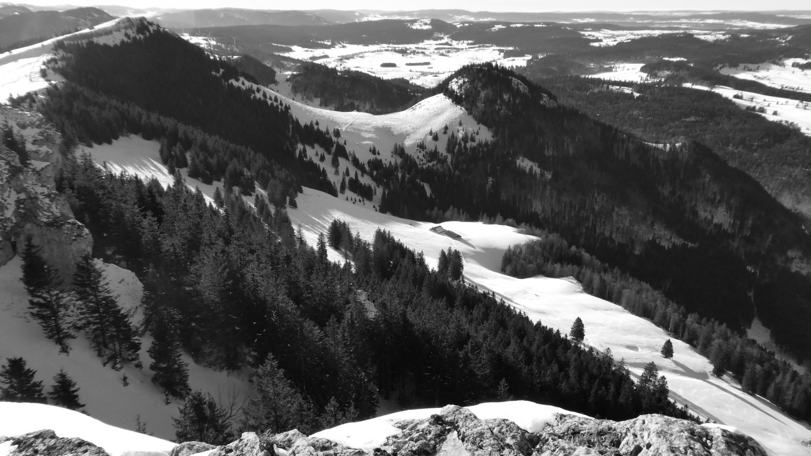 zoom sur Petites Roches et Mont de la Maya