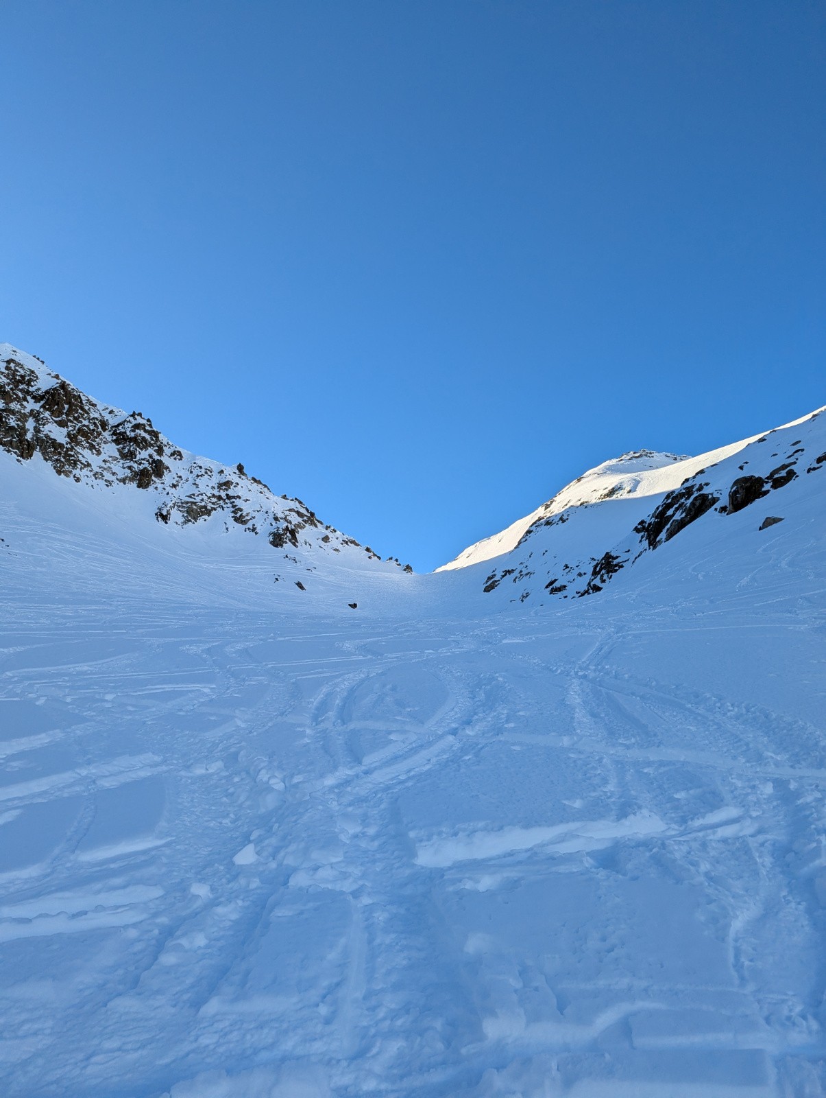 Début de la descente dans le vallon de Bérard