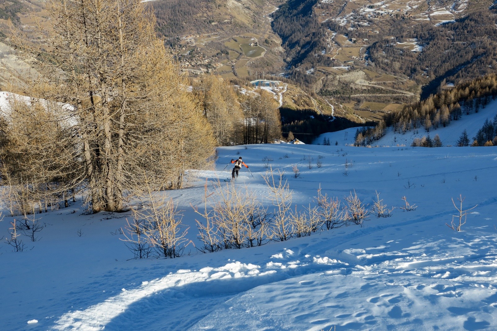 Le frangin à l'œuvre