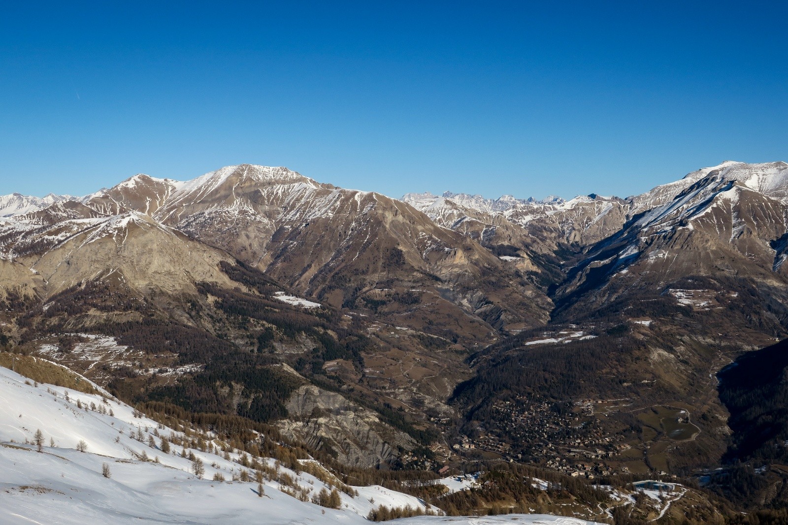 L'Ubaye n'a pas l'air mieux lotie que nous