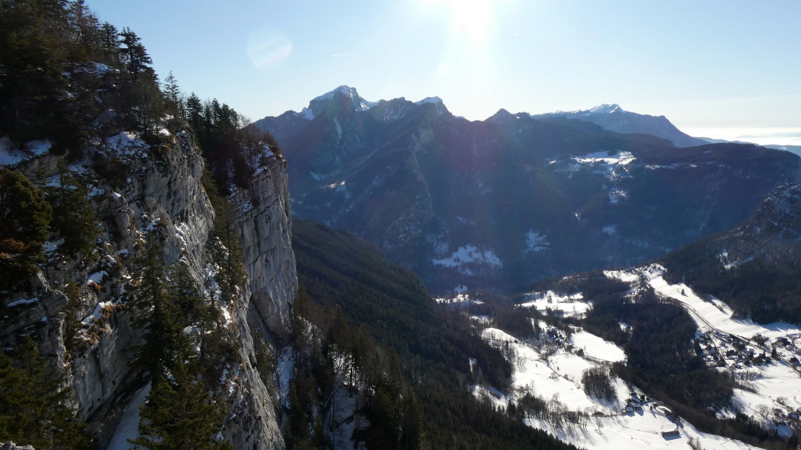 Point de vue de Roc de Gleisin 