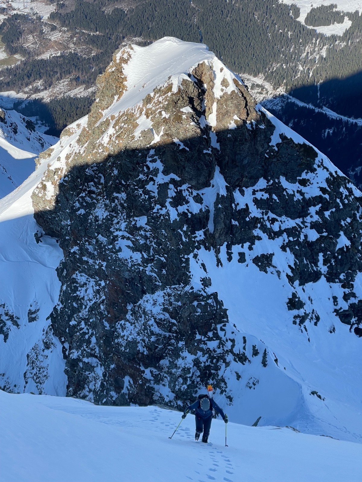 De la brèche ouest au sommet du Grand Replomb, pas évident de trouver le passage