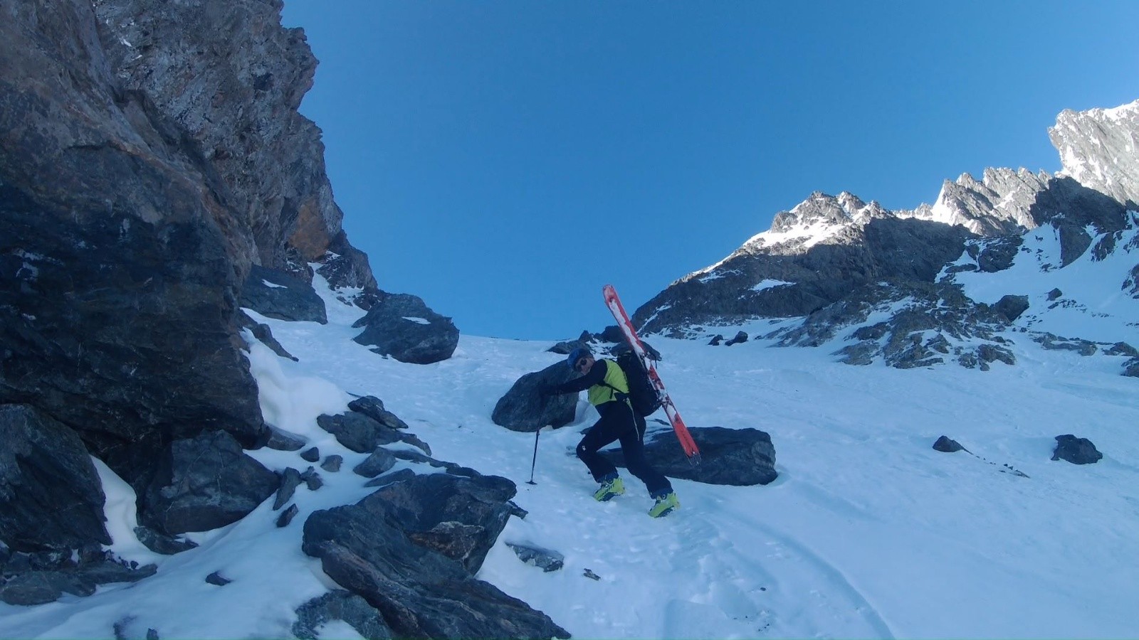  papa dans le col de Belledonne