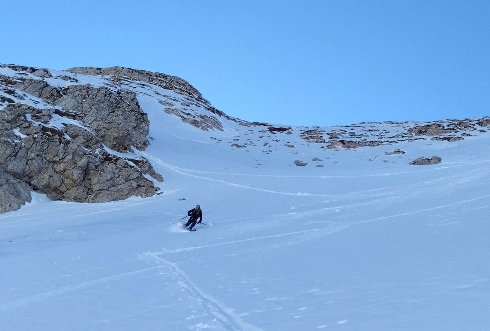 Aiglière, versant NE (photo Brice) 