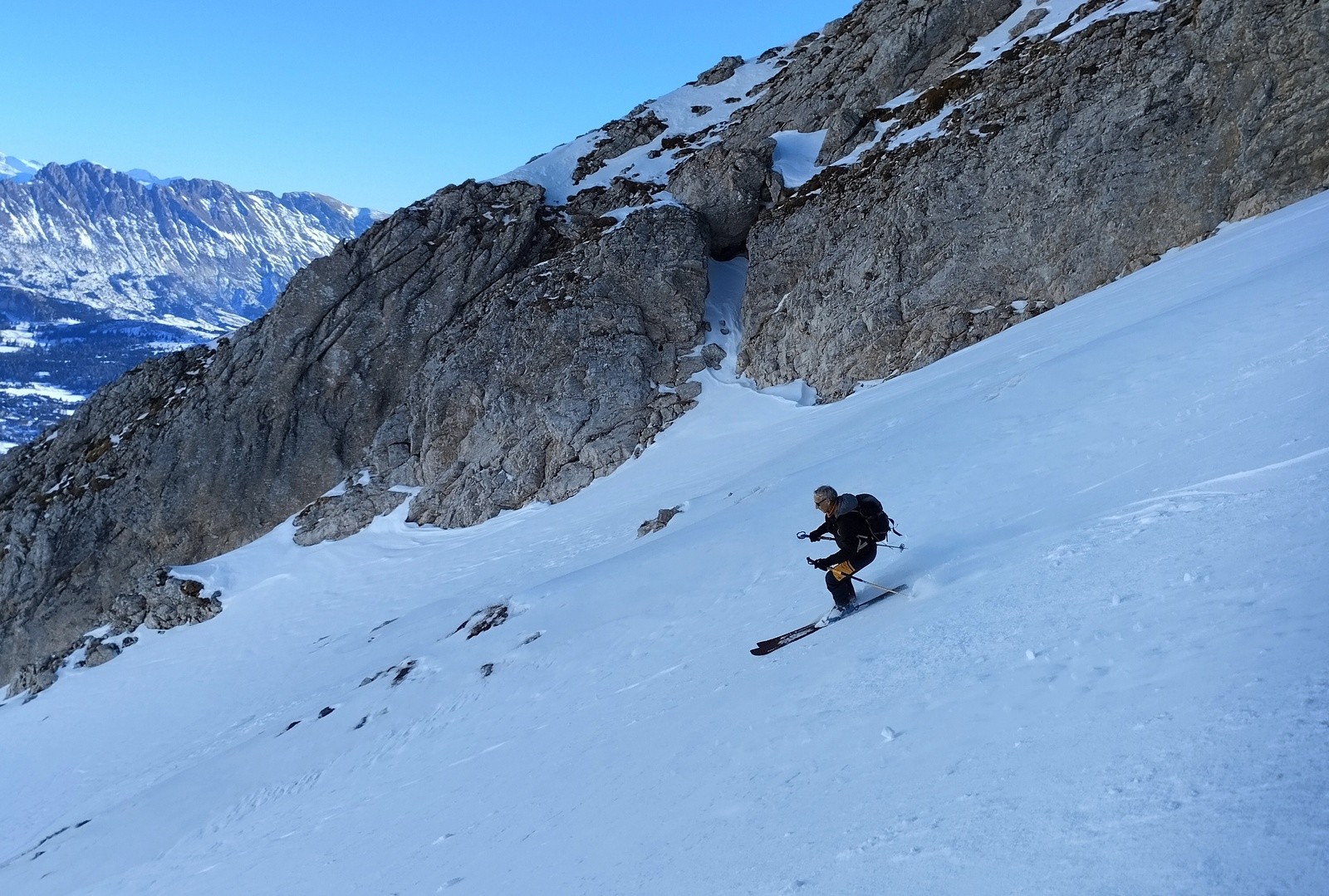 Aiglière, versant NE (photo Brice)