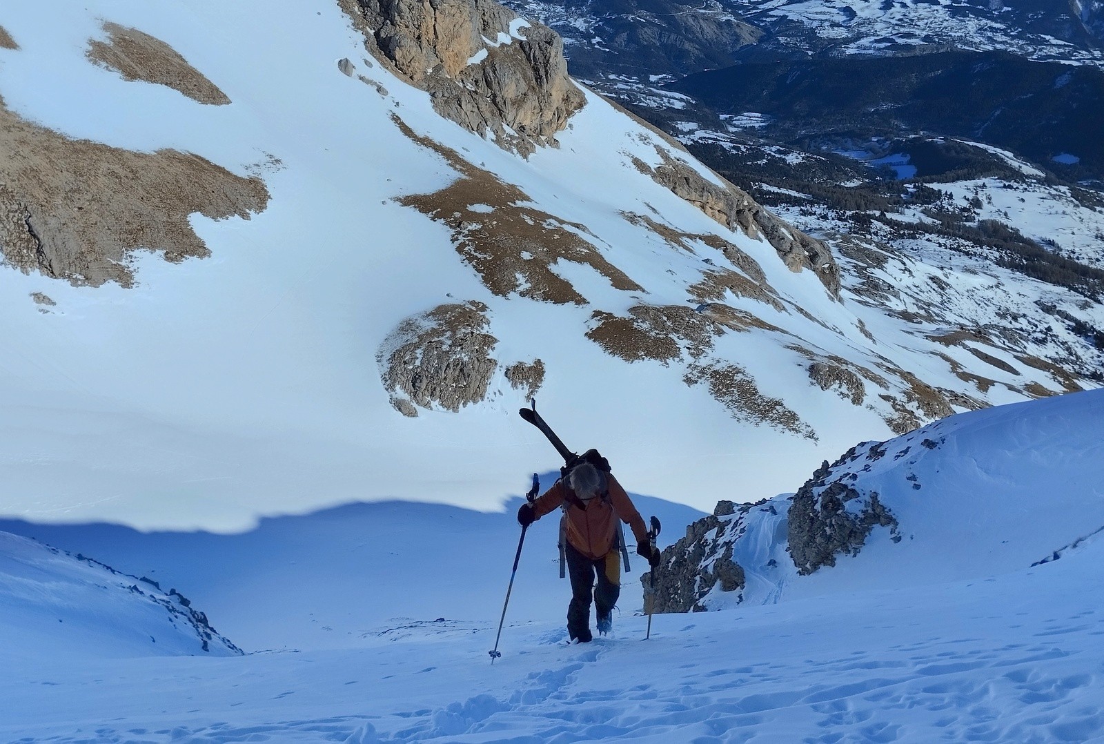 Aiglière, versant NE (photo Brice) 