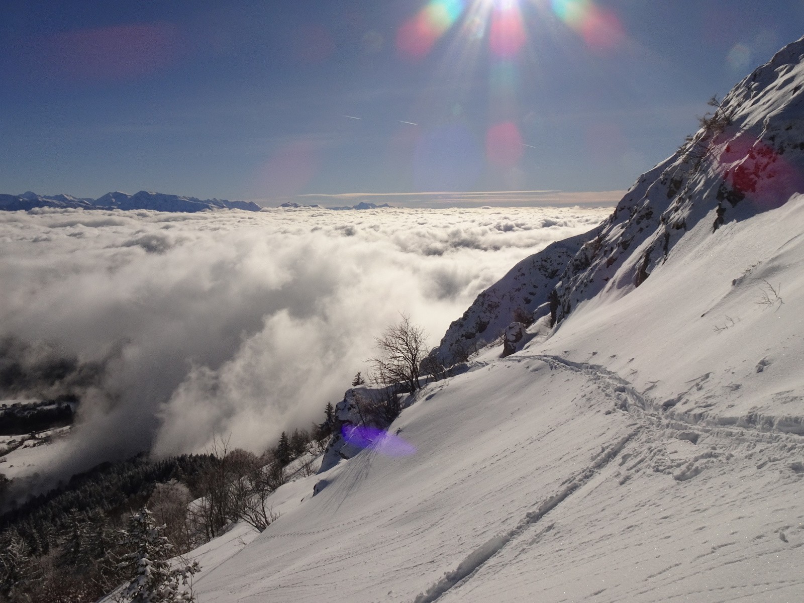 Au col sous la Pinéa