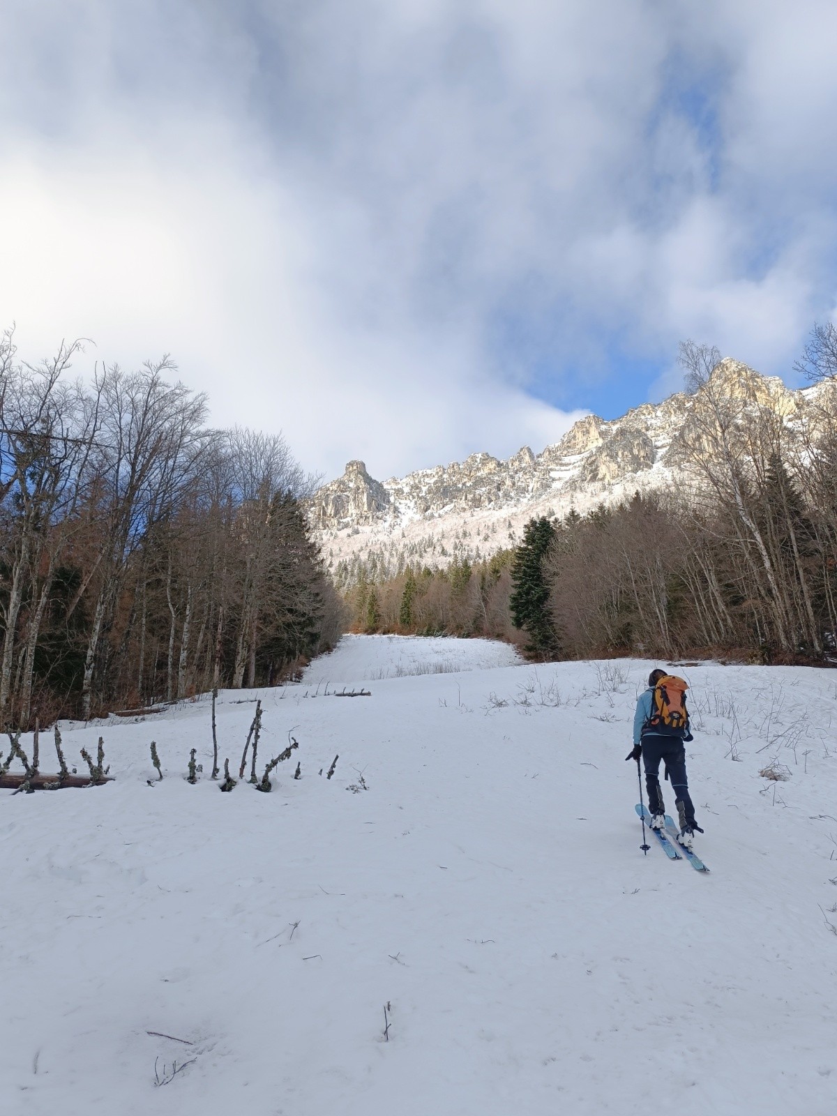 Au départ sur la piste 