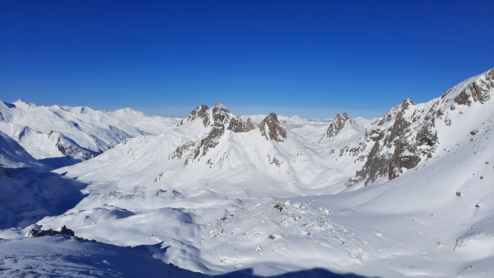 Pic de la Ceinture , Pointe de la Fourche 