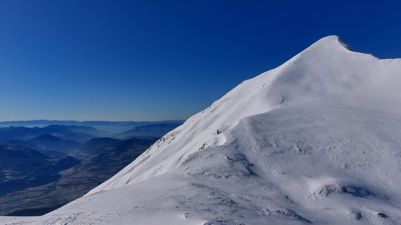 &nbsp;Deux faces du piolit skiées ce jour